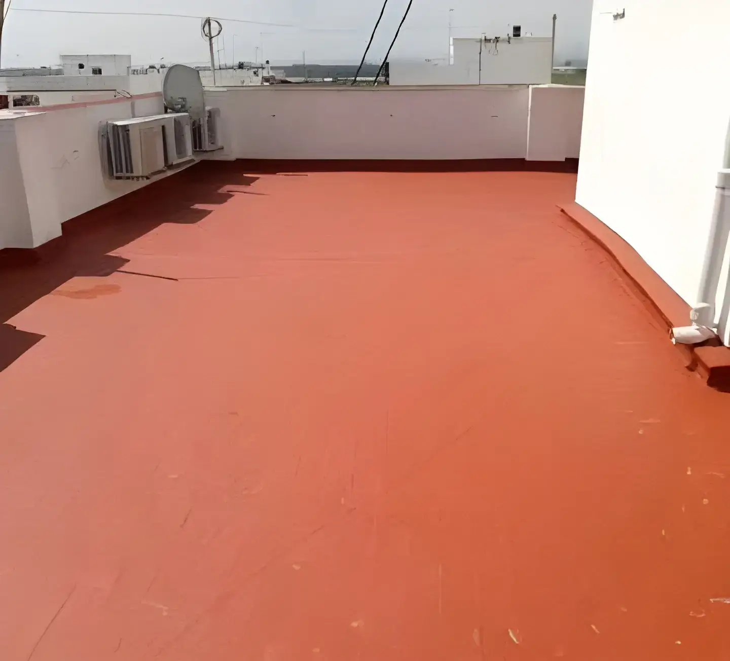 Impermeabilizacion de terraza por donde se puede andar por Los Pintores Getafe